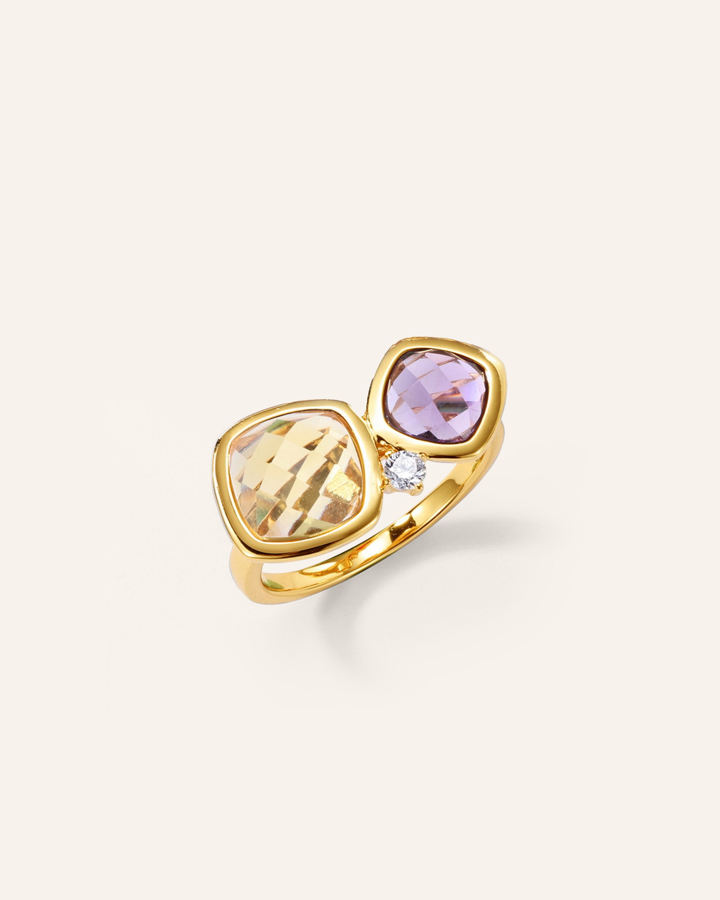 Ethereal Dawn Gemstone Ring