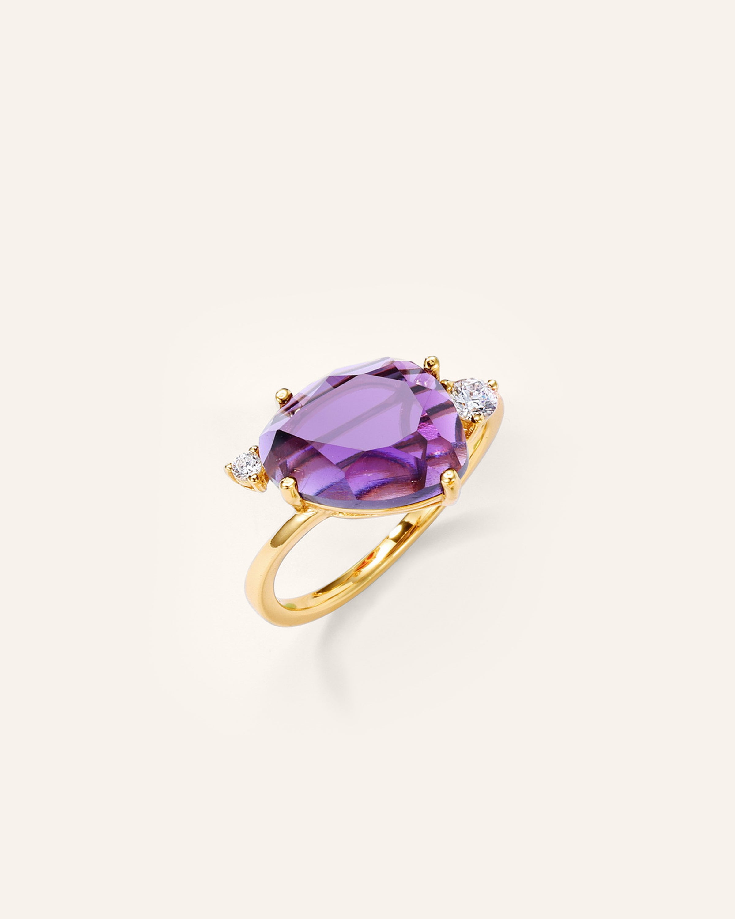Mystic Violet Amethyst Ring