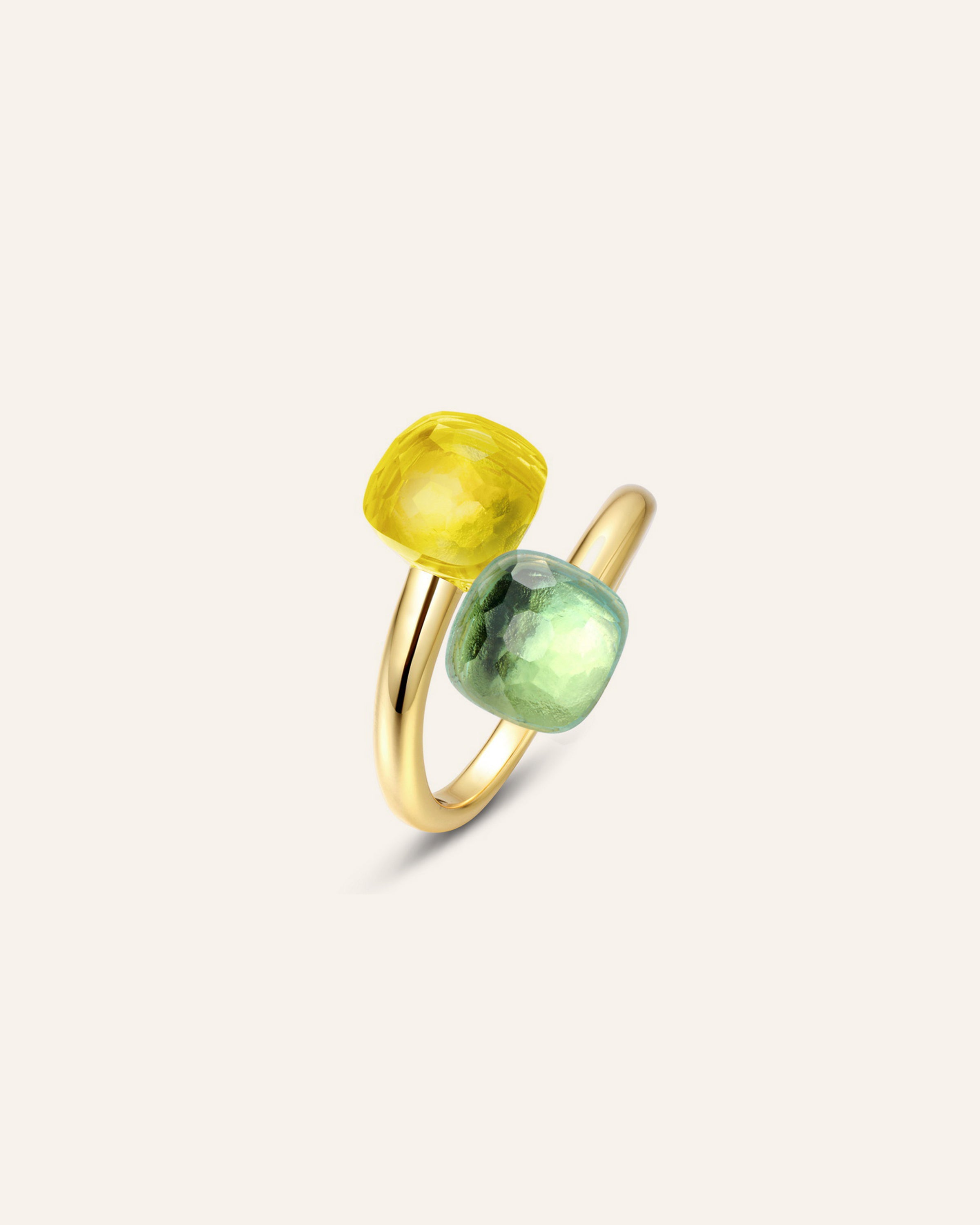 Luminous Mirage Gemstone Ring