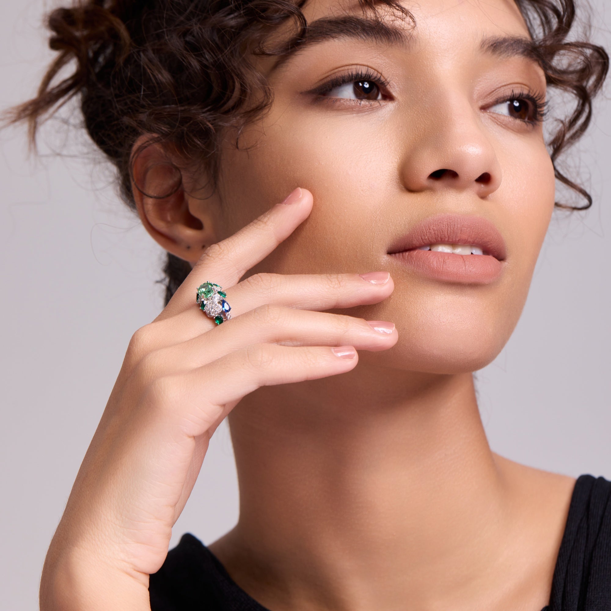 3-carat Cocktail Ring - Floral Bloom